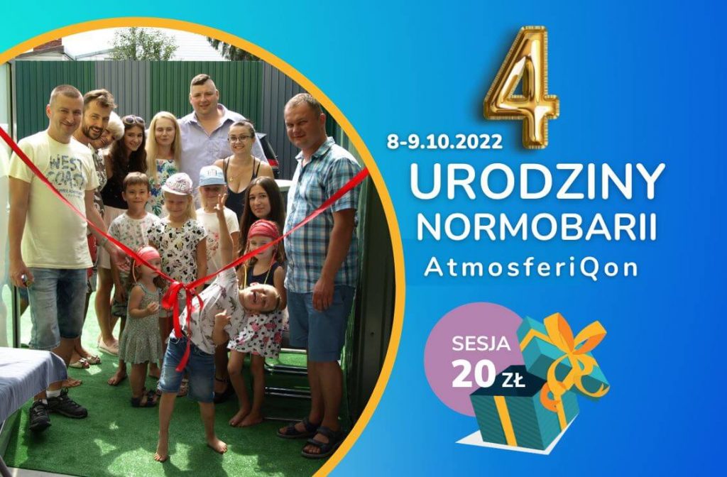 4 urodziny normobarii - Normobaria AtmosferiQon, Warszawa