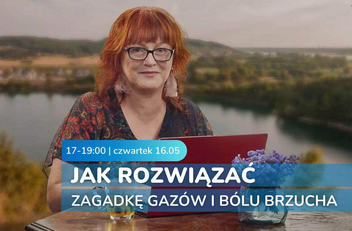 WYKŁAD EDUKACYJNY „JAK ROZWIĄZAĆ ZAGADKĘ GAZÓW I BÓLU BRZUCHA” | 16.05.2024